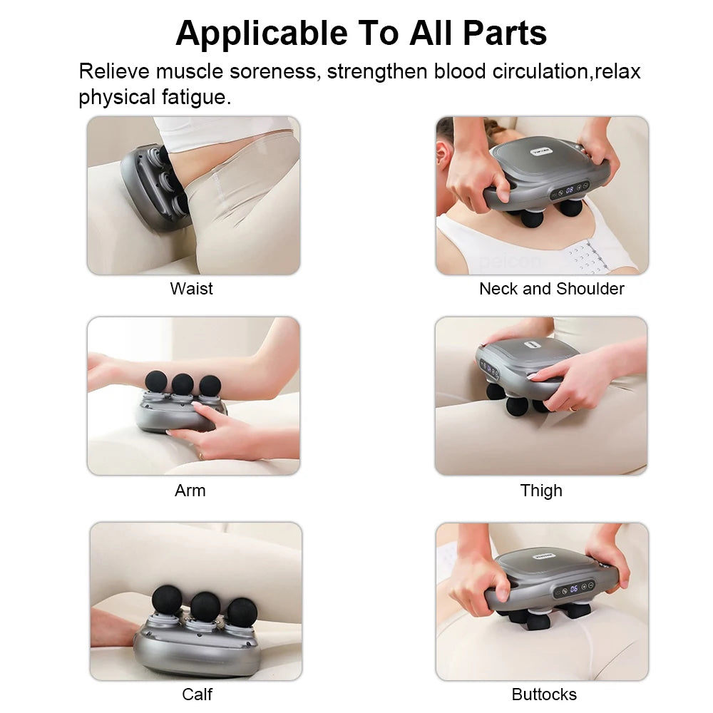 PEICON™ 6-Head Deep Tissue Fascia Massager