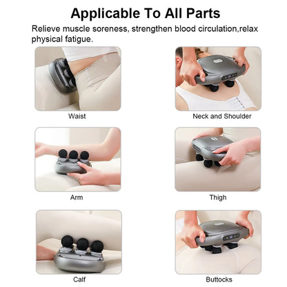 PEICON™ 6-Head Deep Tissue Fascia Massager